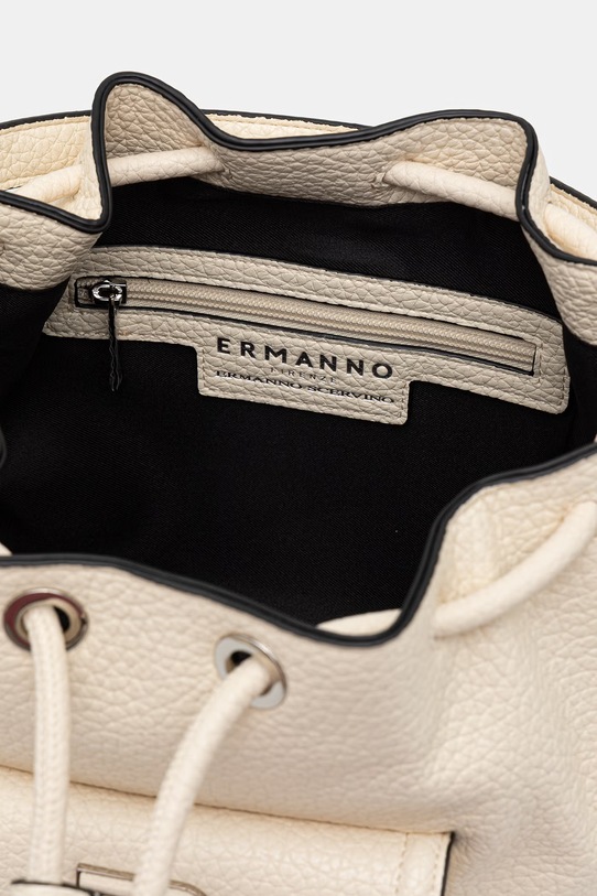 ERMANNO Firenze torebka worek damska z imitacji skóry 12402103 beżowy