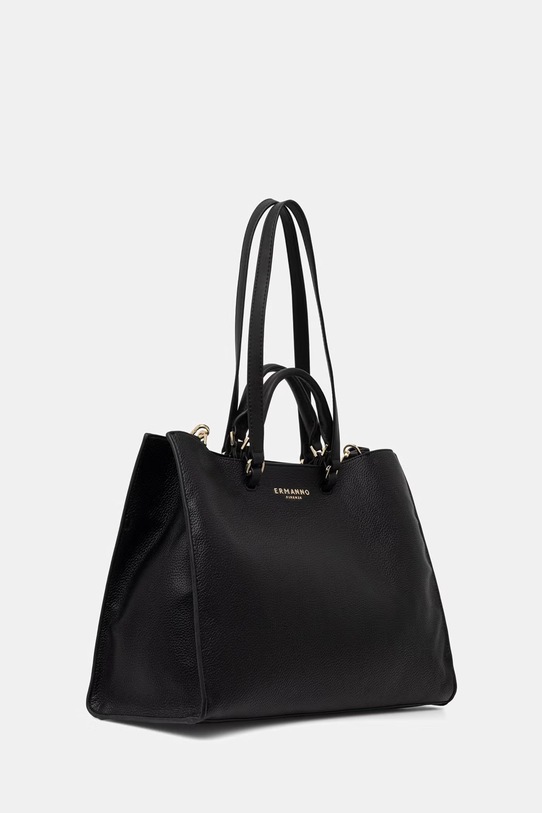 ERMANNO Firenze torebka damska z imitacji skóry 12402123 czarny SS26