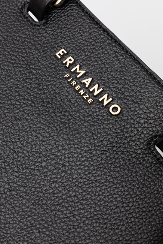 ERMANNO Firenze torebka damska z imitacji skóry czarny 12402123