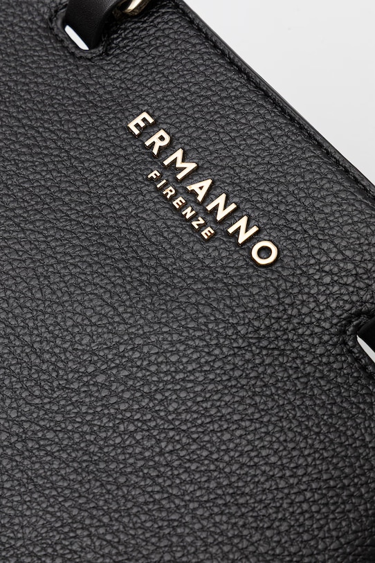 ERMANNO Firenze torebka damska z imitacji skóry czarny 12402123