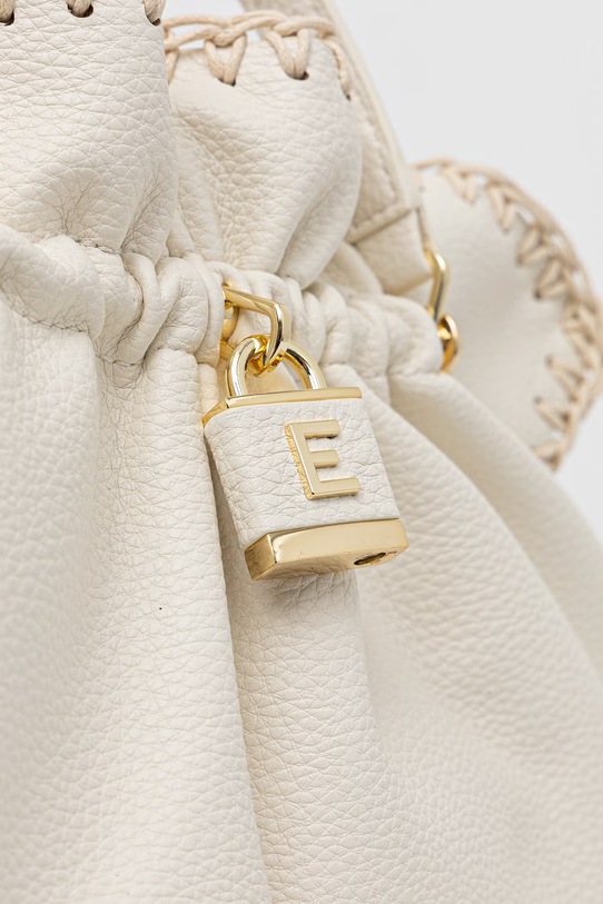 ERMANNO Firenze torebka damska z imitacji skóry beżowy 12402131