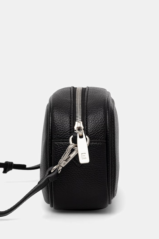 ERMANNO Firenze torebka crossbody damska z imitacji skóry 12402143 czarny SS26