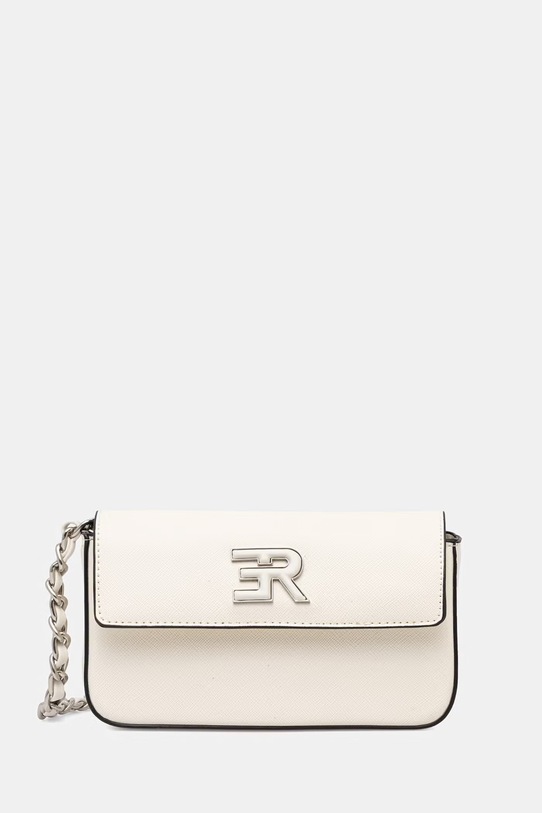 ERMANNO Firenze torebka crossbody damska z imitacji skóry beżowy 12402162