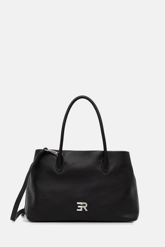 ERMANNO Firenze torebka damska skórzana czarny 12402189