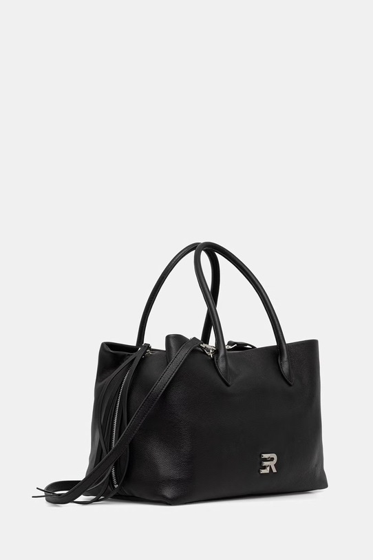 ERMANNO Firenze torebka damska skórzana 12402189 czarny SS26