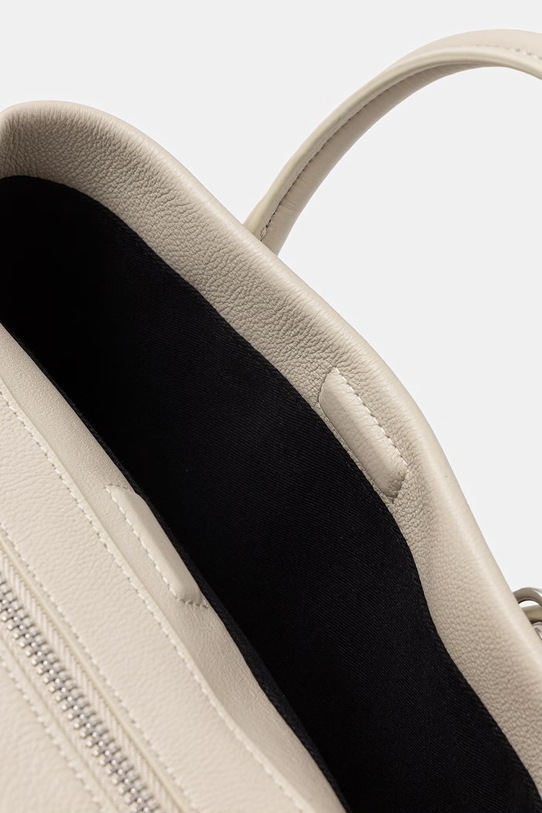 ERMANNO Firenze Torebka crossbody damska z imitacji skóry 12402190 beżowy