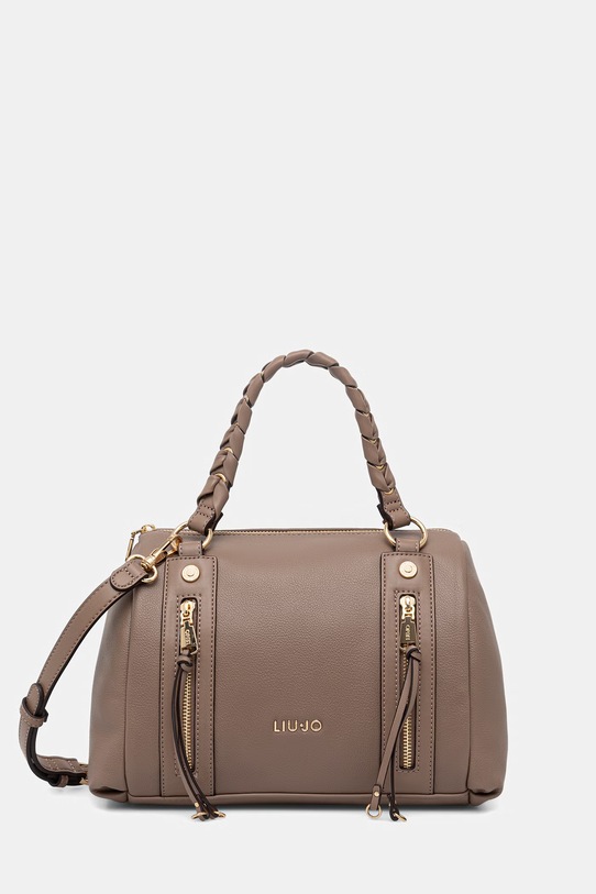 Liu Jo torebka kuferek damska z imitacji skóry beżowy AA6040.E1120