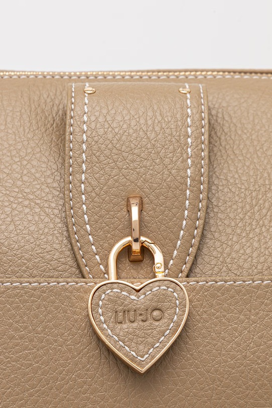 Liu Jo torebka shopper damska z imitacji skóry AA6060.E1109 zielony