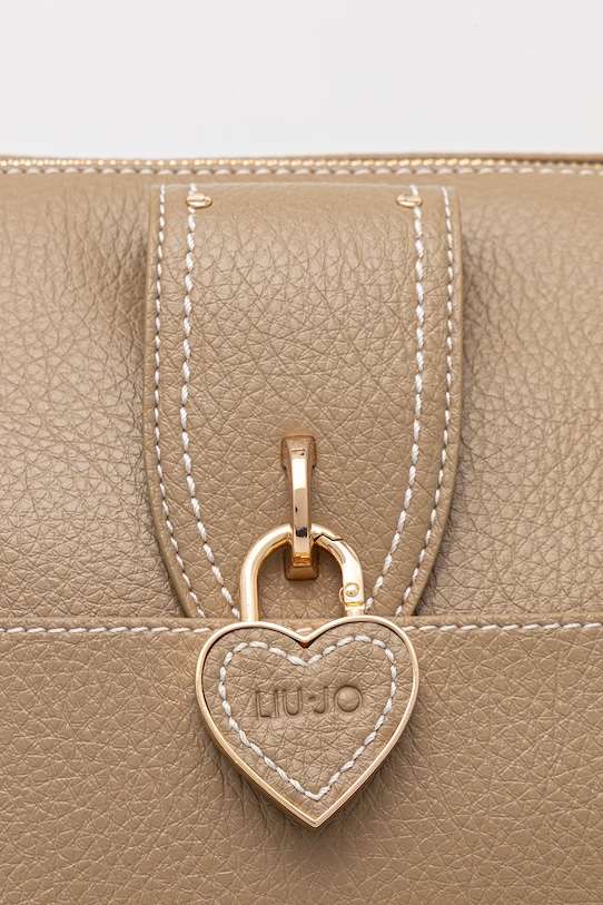 Liu Jo torebka shopper damska z imitacji skóry AA6060.E1109 zielony