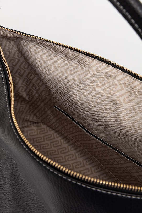 Liu Jo torebka shopper damska z imitacji skóry AA6060.E1109 czarny