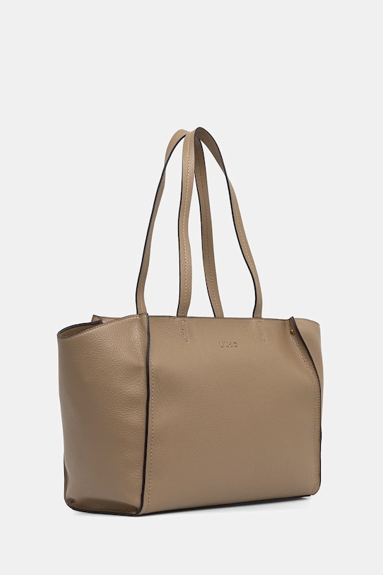 Liu Jo torebka shopper damska z imitacji skóry AA6080.E1109 zielony SS26