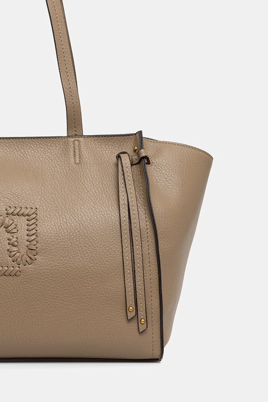 Akcesoria Liu Jo torebka shopper damska z imitacji skóry AA6080.E1109 zielony