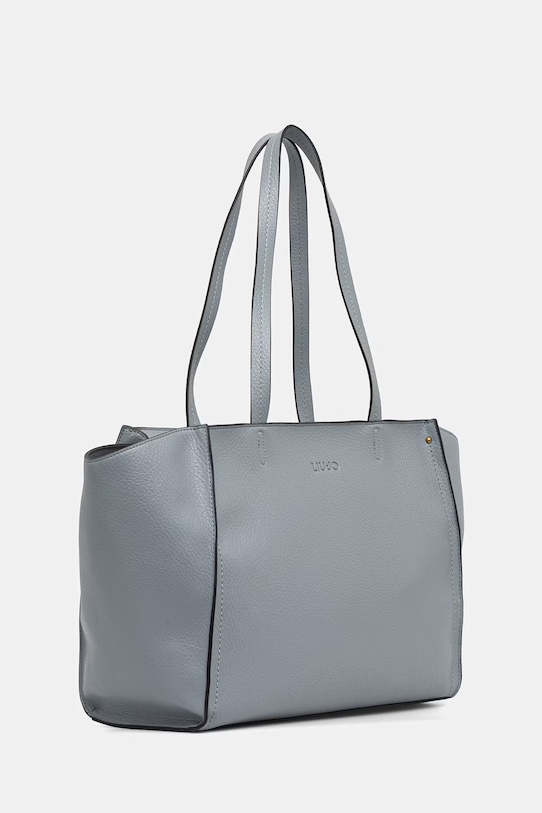 Liu Jo torebka shopper damska z imitacji skóry AA6080.E1109 niebieski SS26