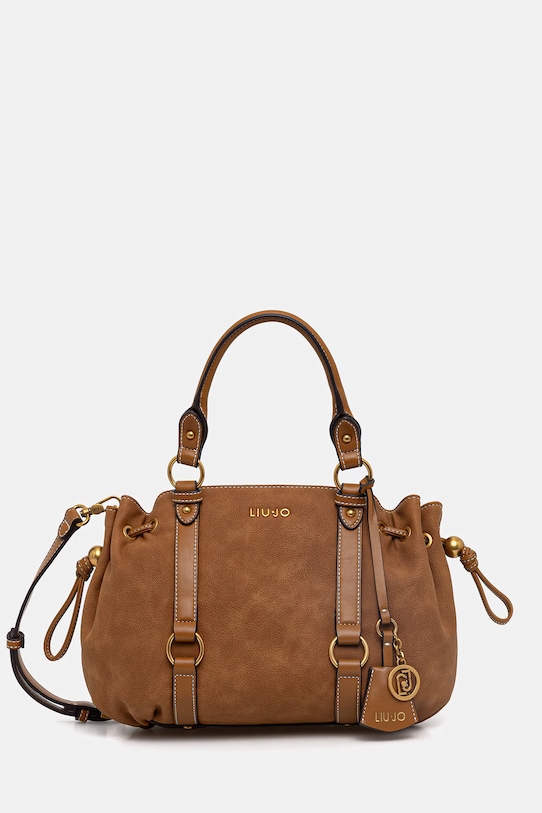 Liu Jo torebka nie mieści A4 brązowy AA6081.E1116