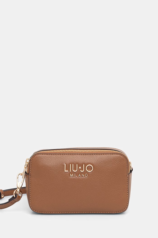 Liu Jo torebka crossbody damska z imitacji skóry brązowy AA6100.E1012