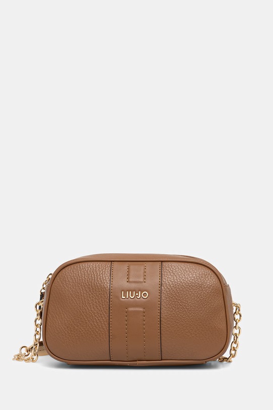 Liu Jo torebka nie mieści A4 brązowy AA6106.E1109