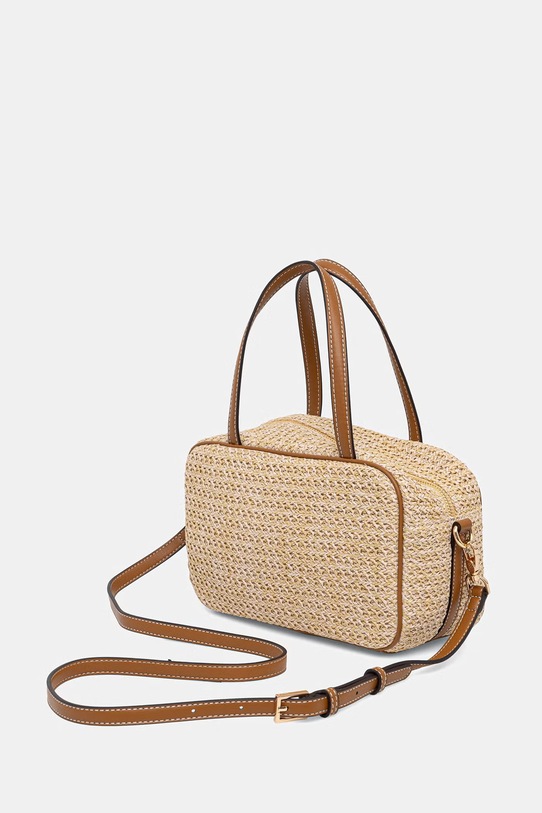 Akcesoria Liu Jo torebka crossbody damska z imitacji skóry AA6113.T383A beżowy