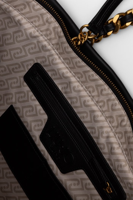 Liu Jo torebka shopper damska z imitacji skóry AA6116.E0958 czarny