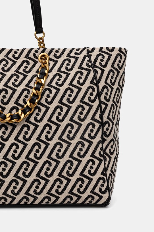 Akcesoria Liu Jo torebka shopper damska AA6116.T380A beżowy