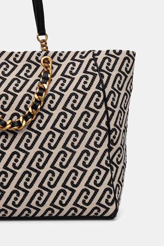 Akcesoria Liu Jo torebka shopper damska AA6116.T380A beżowy