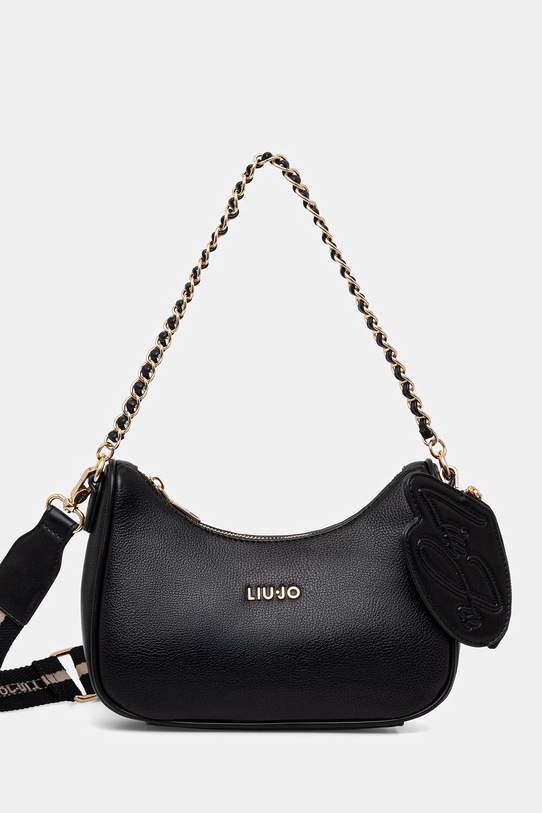 Liu Jo torebka nie mieści A4 czarny AA6180.E1012