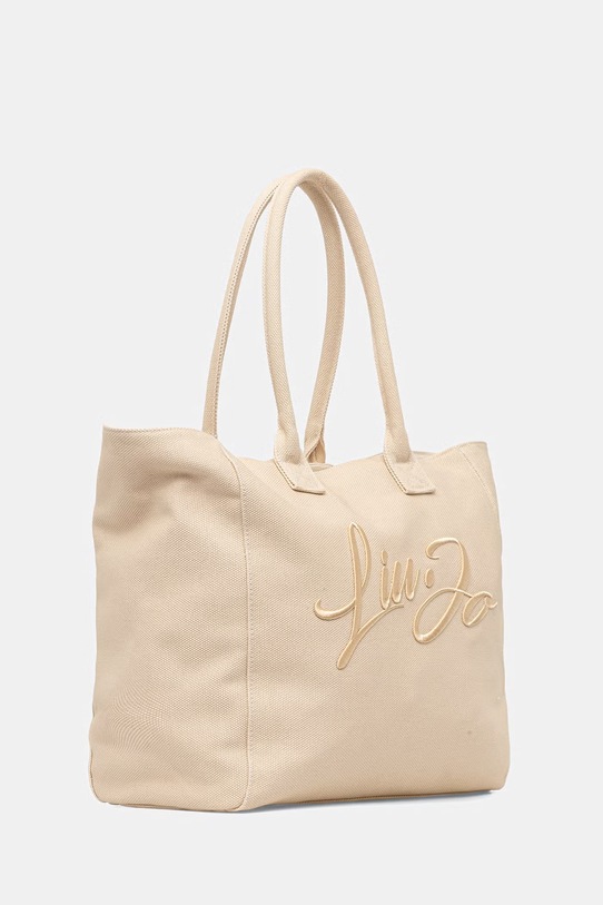 Liu Jo torebka shopper damska bawełniana AA6200.T546A beżowy SS26