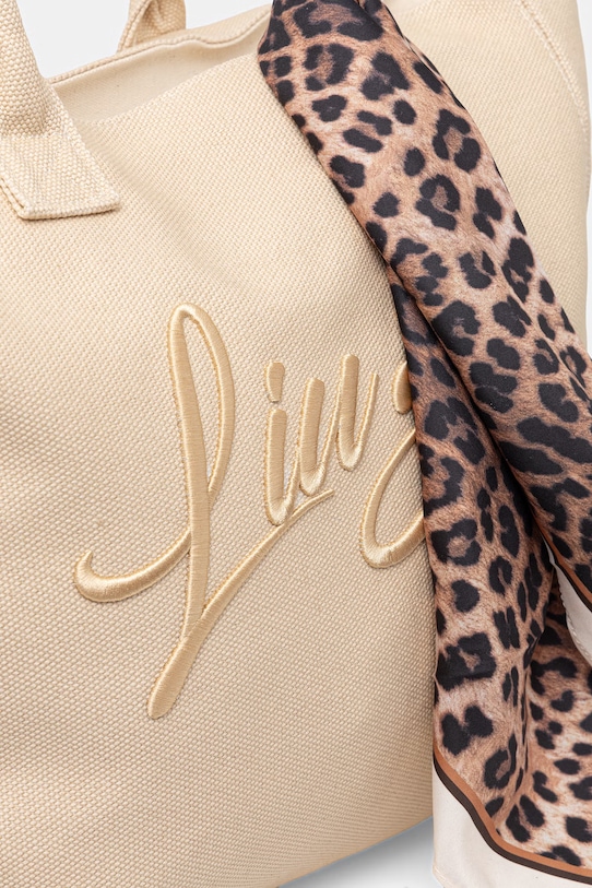 Liu Jo Сумка-шоппер для женщин из хлопка бежевый AA6200.T546A