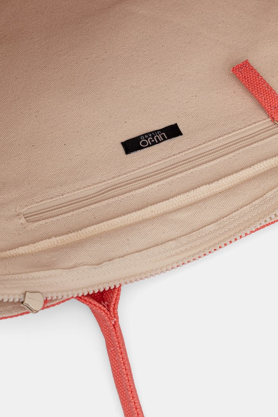 Liu Jo torebka shopper damska bawełniana AA6200.T546A różowy