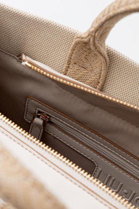 Liu Jo torebka tote damska bawełniana AA6206.T388A beżowy