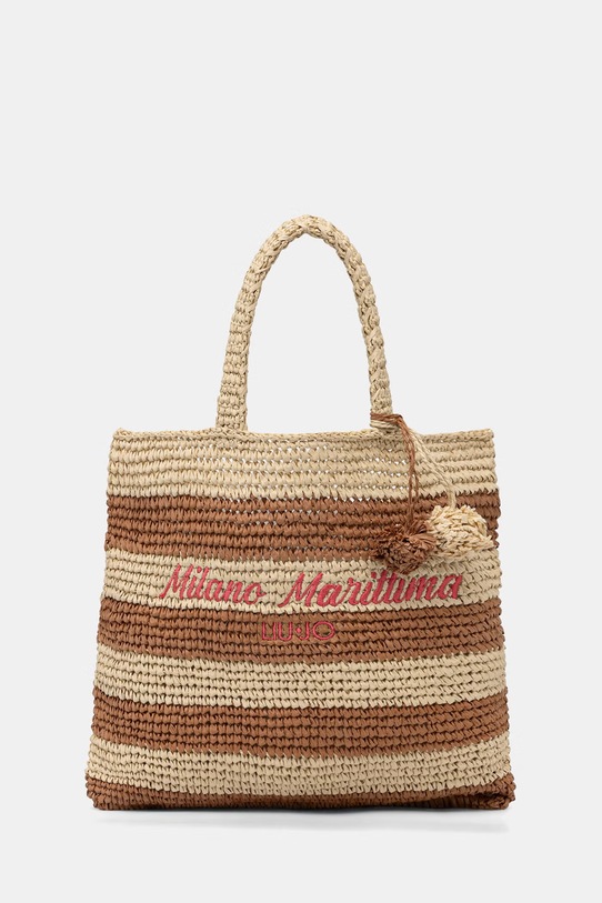 Liu Jo torba plażowa damska beżowy AA6245.A0006