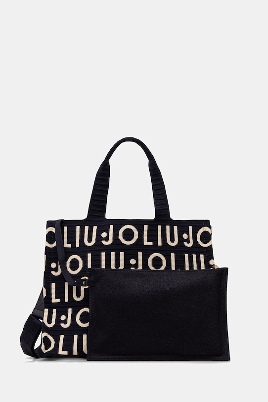 Liu Jo torebka mieści A4 granatowy 2A6026.M0300