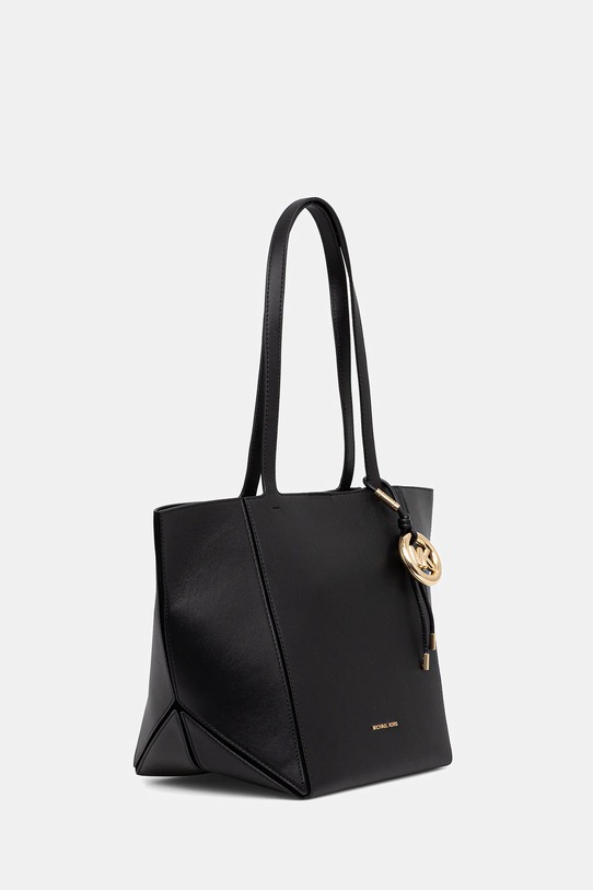 Kožená kabelka MICHAEL Michael Kors 30R6G9JT6L čierna SS26