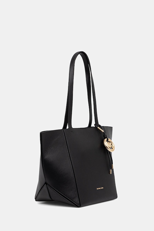 Kožená kabelka MICHAEL Michael Kors 30R6G9JT6L čierna SS26