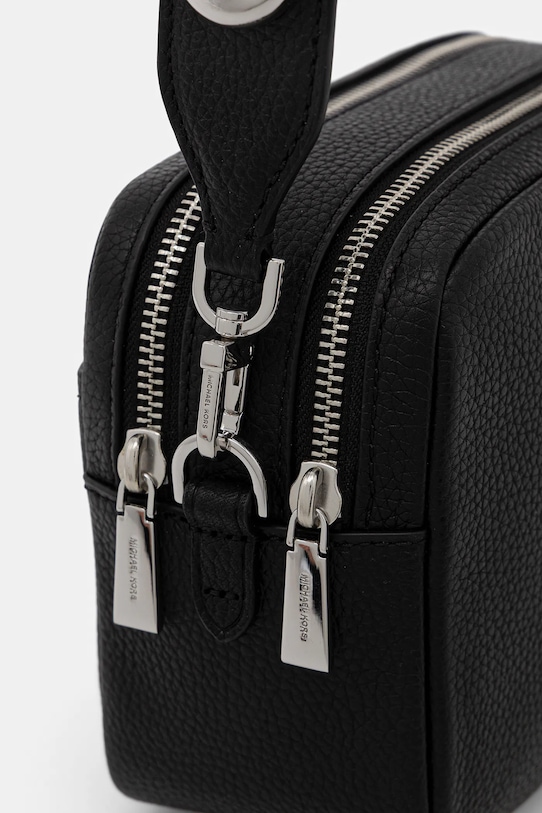 Kožená kabelka MICHAEL Michael Kors čierna 32R6SYTC6L