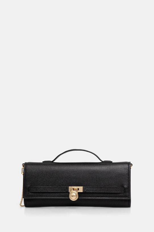 MICHAEL Michael Kors kopertówka skórzana skóra licowa czarny 30F5GHMC8L