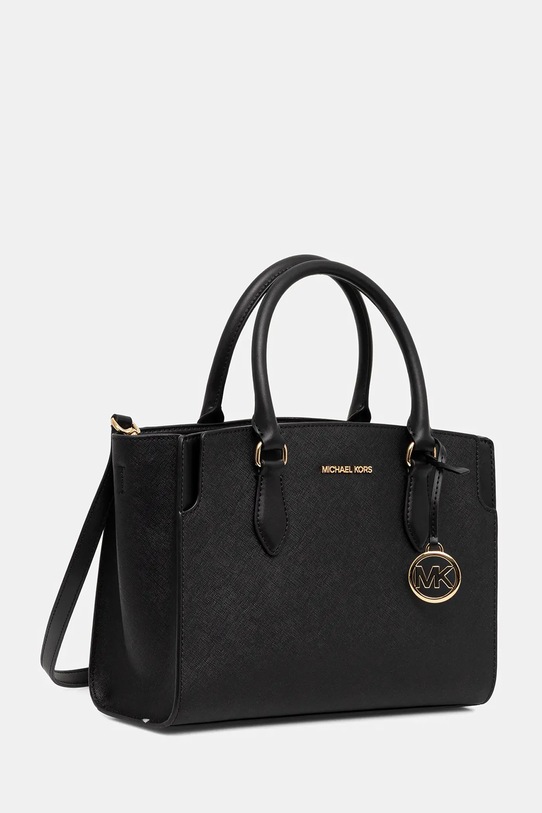 MICHAEL Michael Kors torebka skórzana 30R6GQ6S2L czarny SS26