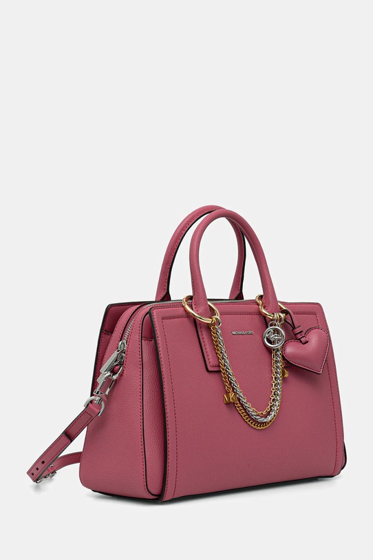 MICHAEL Michael Kors torebka skórzana 30R6S9IS2Y różowy SS26