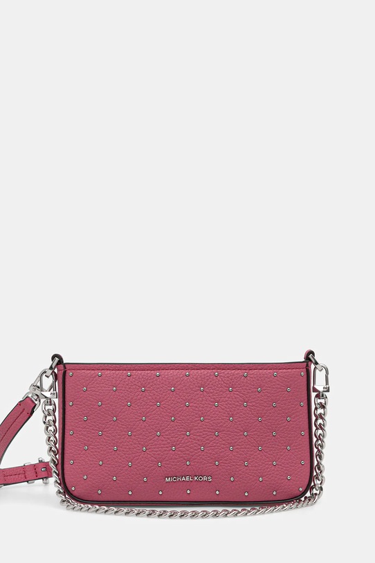 MICHAEL Michael Kors torebka skórzana nie mieści A4 różowy 32R6SYTU1L