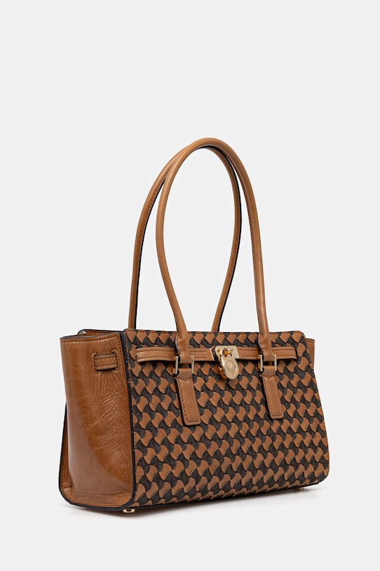 MICHAEL Michael Kors torebka skórzana 30R6GNXT0T brązowy SS26