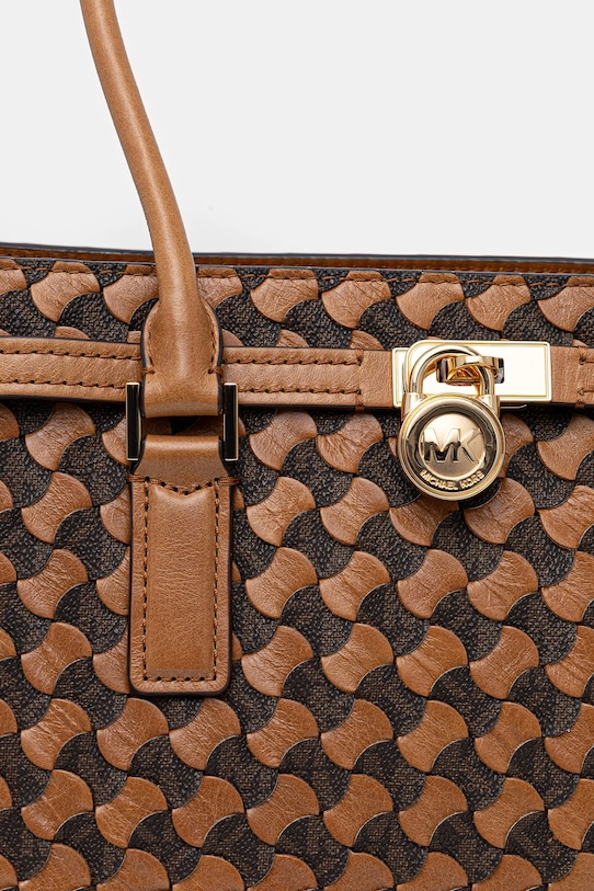 MICHAEL Michael Kors torebka skórzana brązowy 30R6GNXT0T