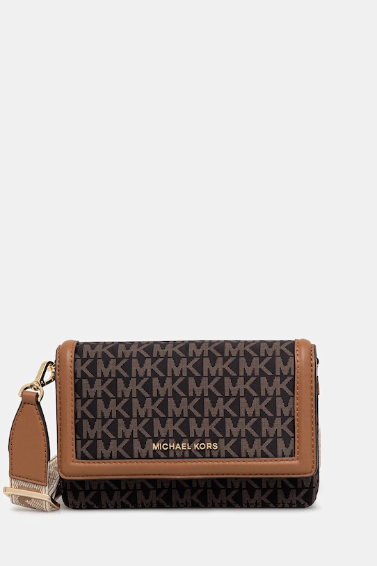 MICHAEL Michael Kors torebka tekstylny brązowy 32T4GJ6C1O