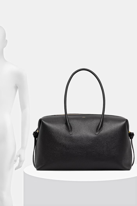 Yuzefi torebka damska skórzana BRIOCHE WEEKENDER YUZPF25.HB.BW.L034 czarny