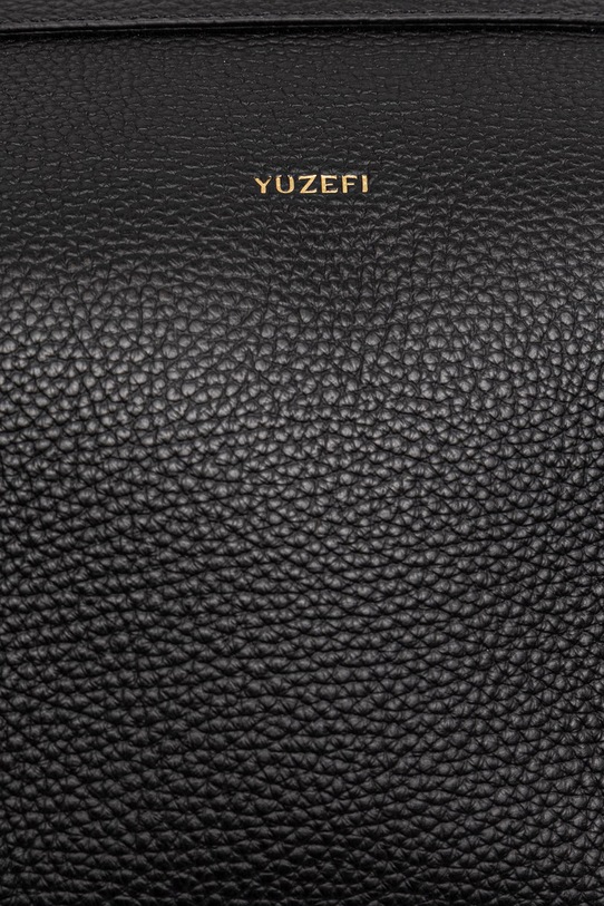 Akcesoria Yuzefi torebka damska skórzana BRIOCHE WEEKENDER YUZPF25.HB.BW.L034 czarny