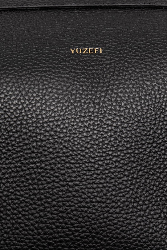 Akcesoria Yuzefi torebka damska skórzana BRIOCHE WEEKENDER YUZPF25.HB.BW.L034 czarny