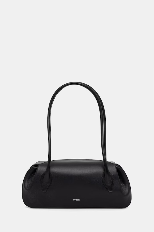 Yuzefi torebka bagietka damska skórzana OYSTER SHOULDER BAG czarny YUZSS26.HB.OSM.L072