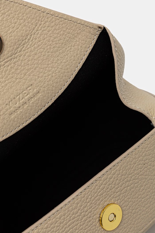 Yuzefi torebka damska skórzana OYSTER CLUTCH MINI YUZRS26.HB.MOYC.L066 beżowy