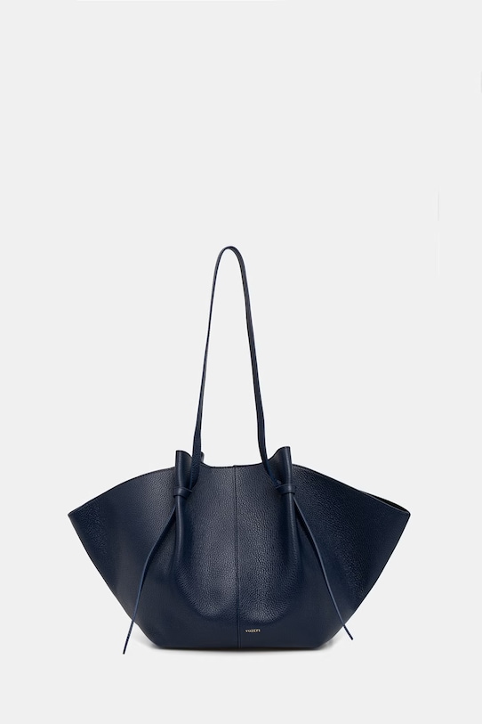 Yuzefi torebka shopper damska skórzana LARGE MOCHI granatowy YUZSS26.HB.LM.L063