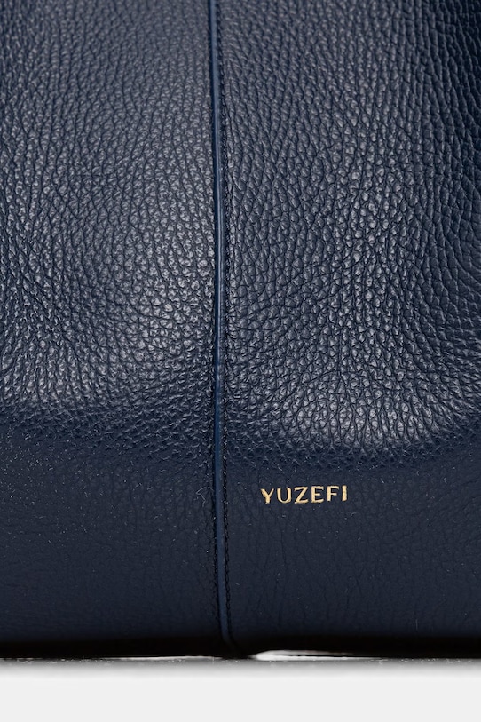 Yuzefi torebka shopper damska skórzana LARGE MOCHI YUZSS26.HB.LM.L063 granatowy