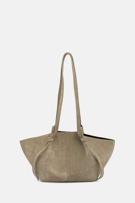 Yuzefi torebka damska zamszowa MOCHI zielony YUZRS26.HB.MO.S025