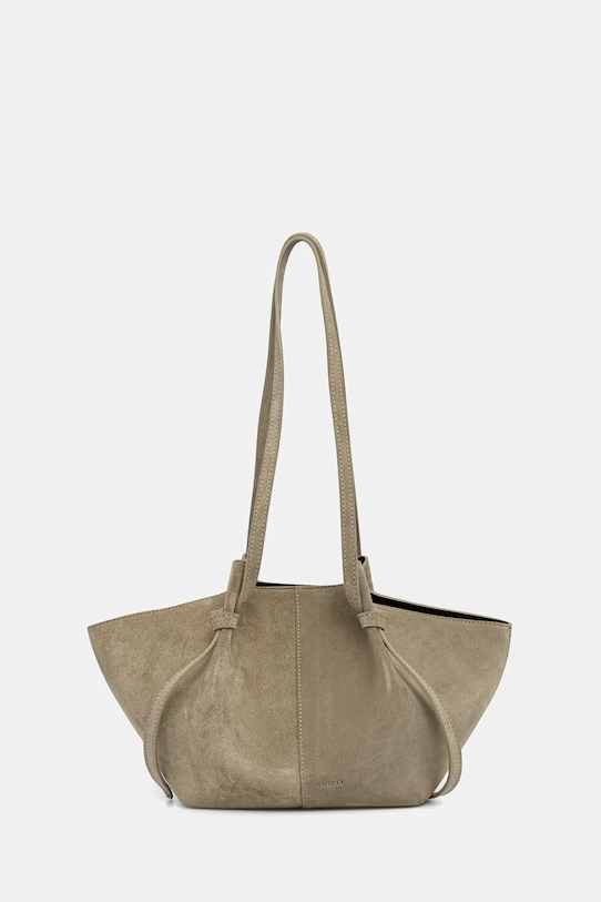 Yuzefi torebka damska zamszowa MOCHI zielony YUZRS26.HB.MO.S025